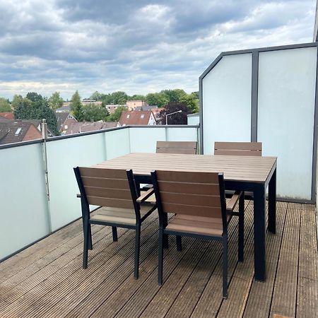 Micasa Ol - Modernes Penthouse - Stellplatz - Kueche - Wlan - Dachterrasse Apartamento Oldemburgo Exterior foto