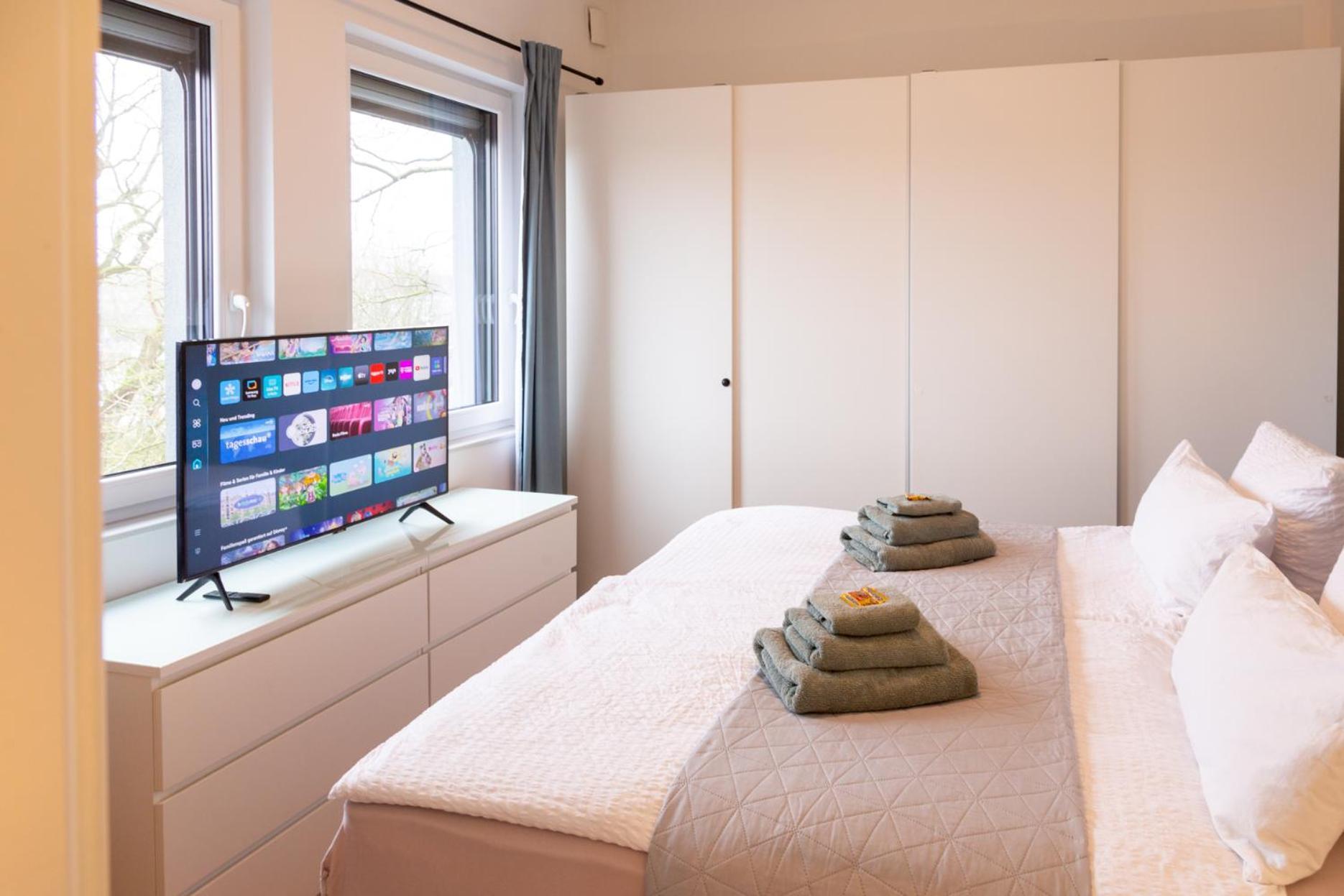 Micasa Ol - Modernes Penthouse - Stellplatz - Kueche - Wlan - Dachterrasse Apartamento Oldemburgo Exterior foto
