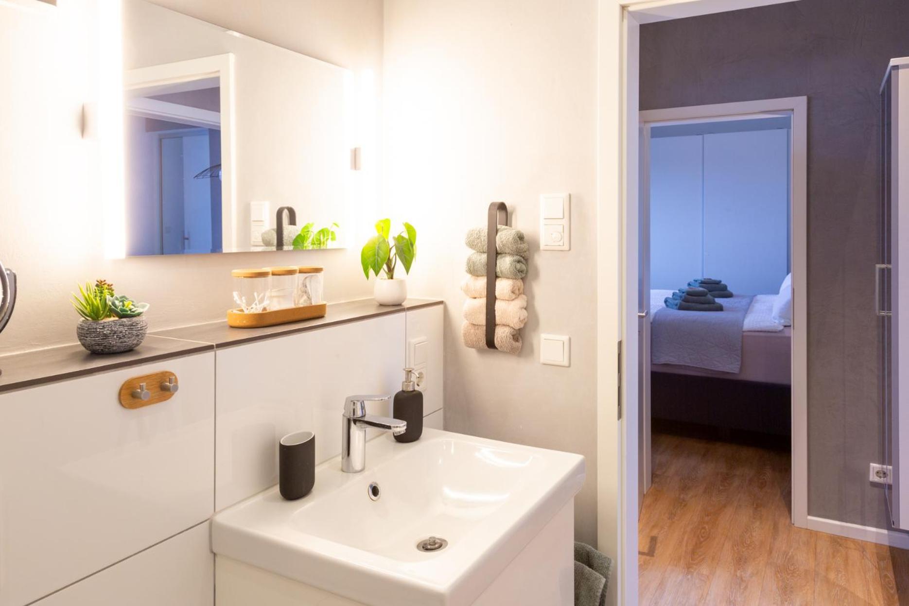 Micasa Ol - Modernes Penthouse - Stellplatz - Kueche - Wlan - Dachterrasse Apartamento Oldemburgo Exterior foto
