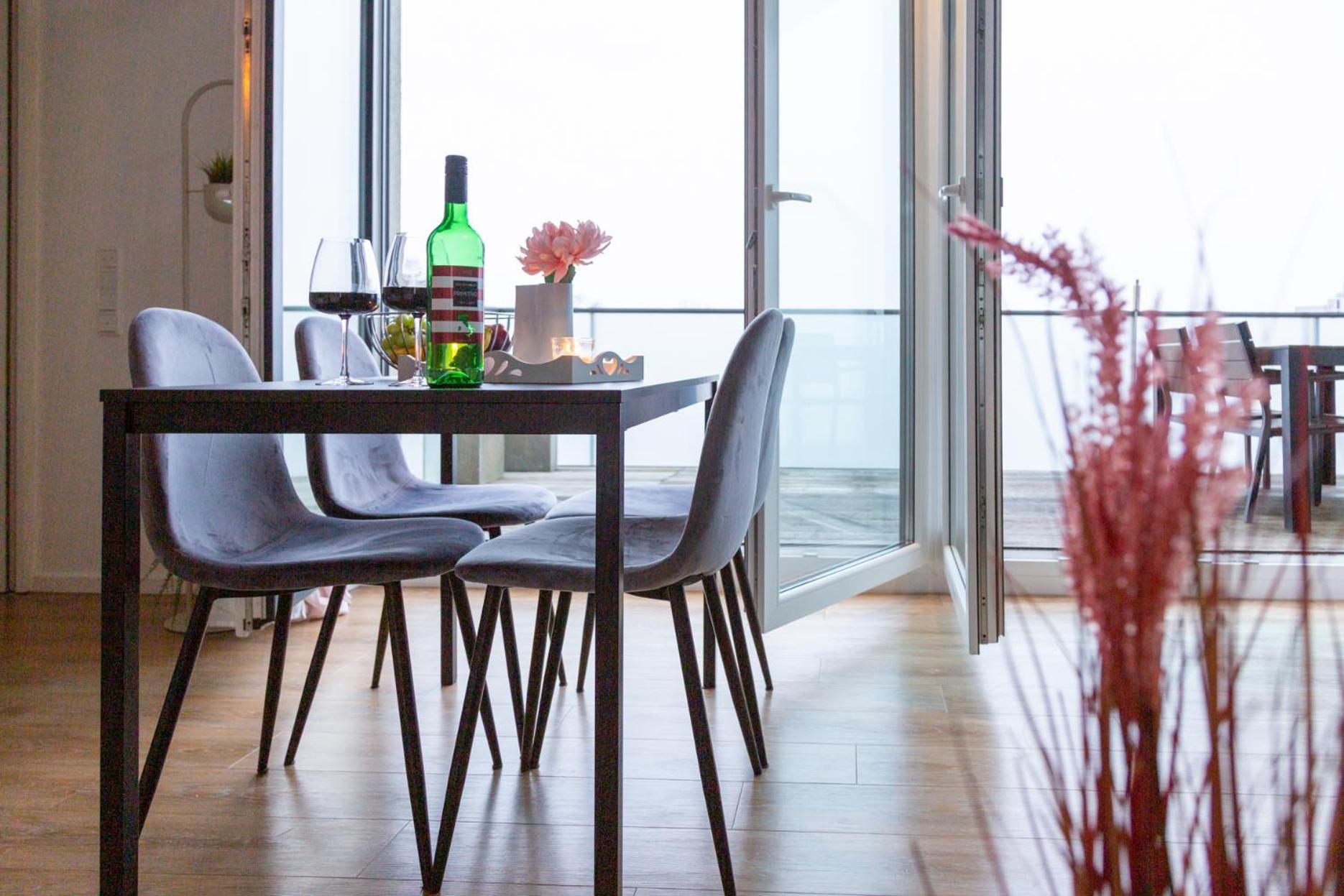 Micasa Ol - Modernes Penthouse - Stellplatz - Kueche - Wlan - Dachterrasse Apartamento Oldemburgo Exterior foto